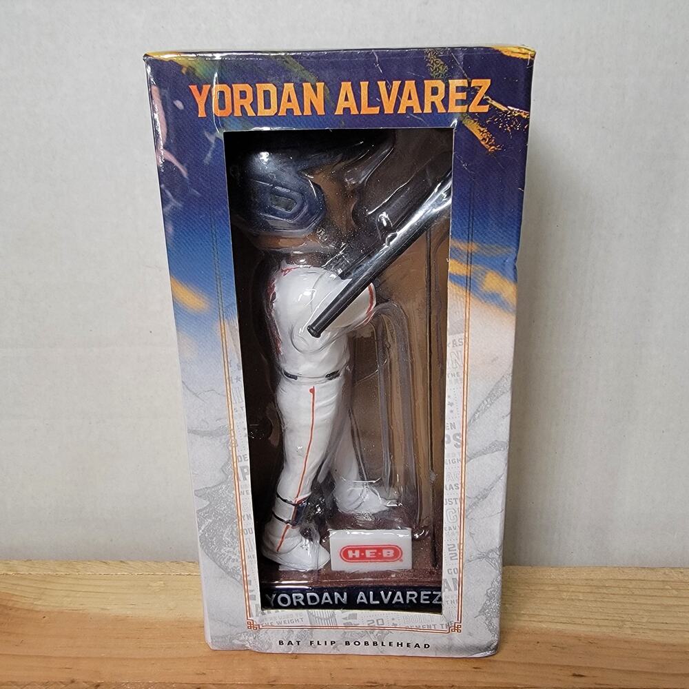Houston Astros X HEB Bat Flip Bobblehead Yordan Alvarez - NEW